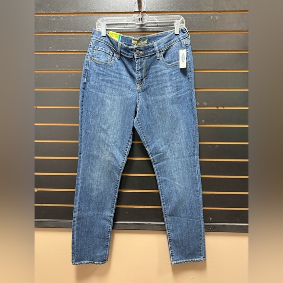 Old Navy Denim - Old Navy Sweetheart Skinny Jeans Womens 12 Short Mid Rise Stretch Denim NWT